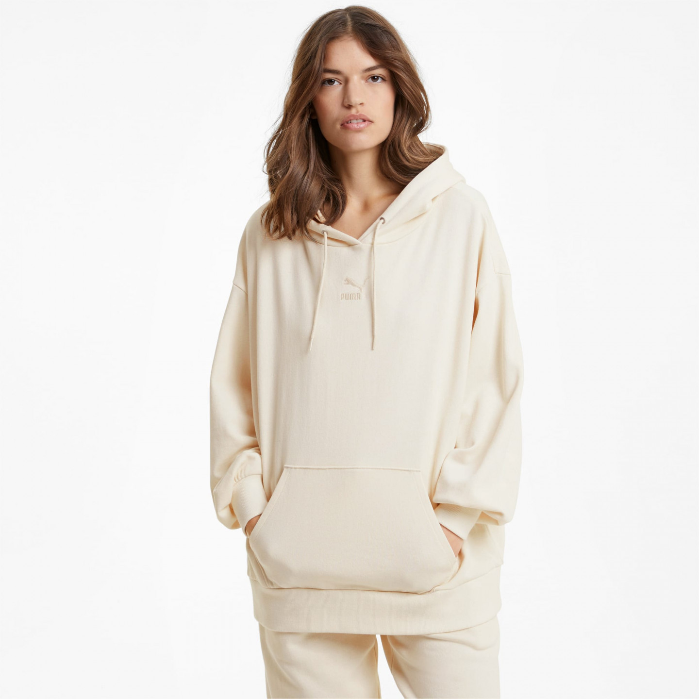 Классическая женская толстовка оверсайз Puma 530412_99