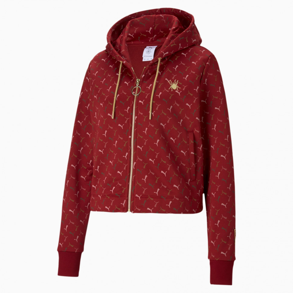 Женская укороченная худи на молнии во всю длину Puma X Charlotte Olympia 598788_50