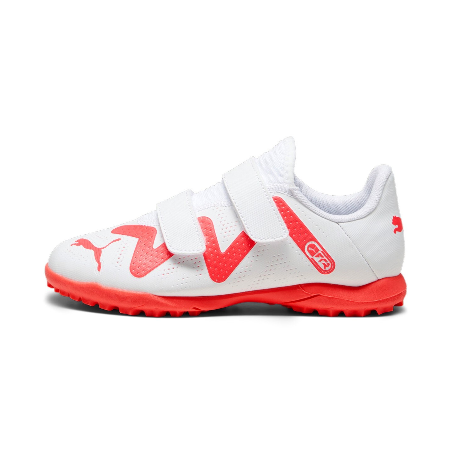 FUTURE PLAY TT V Jr / PUMA White-Fire Orchid