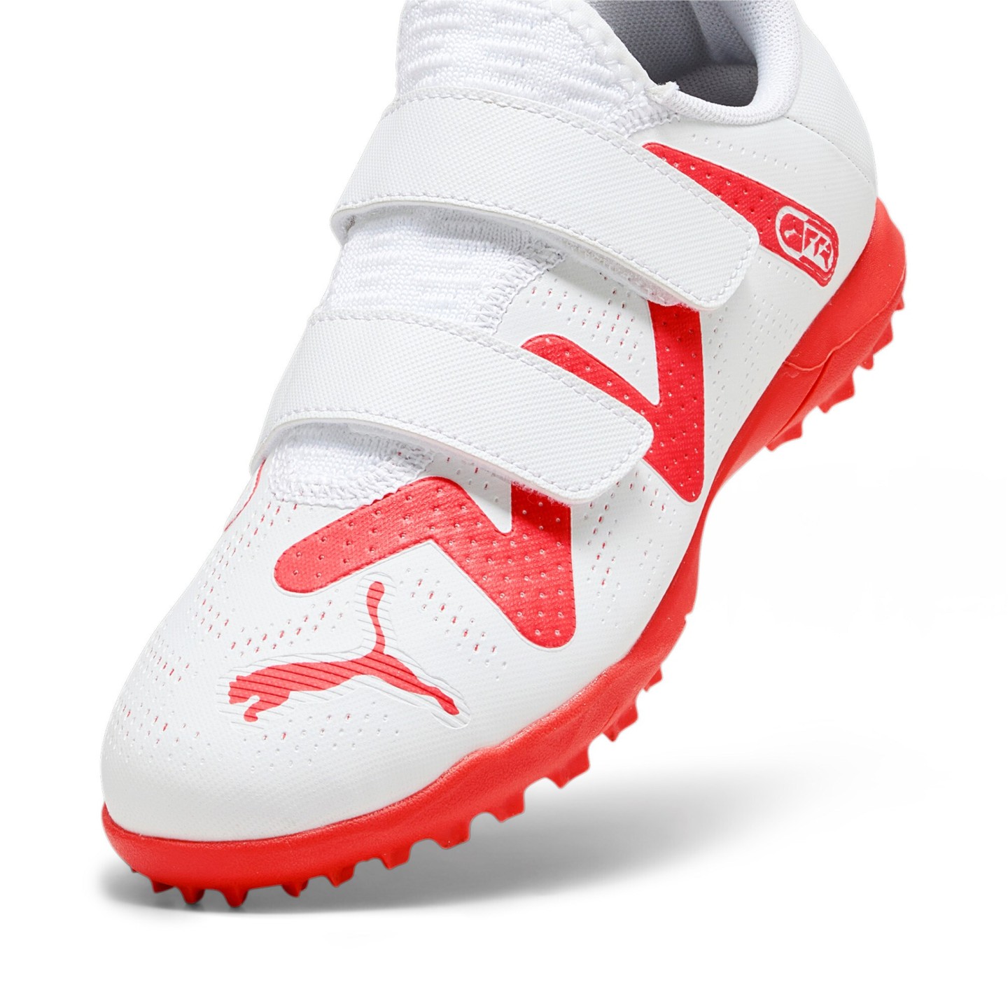 FUTURE PLAY TT V Jr / PUMA White-Fire Orchid