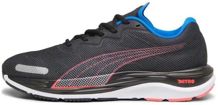 Puma Velocity Nitro 2 Laufschuhe schwarz/blau/rot